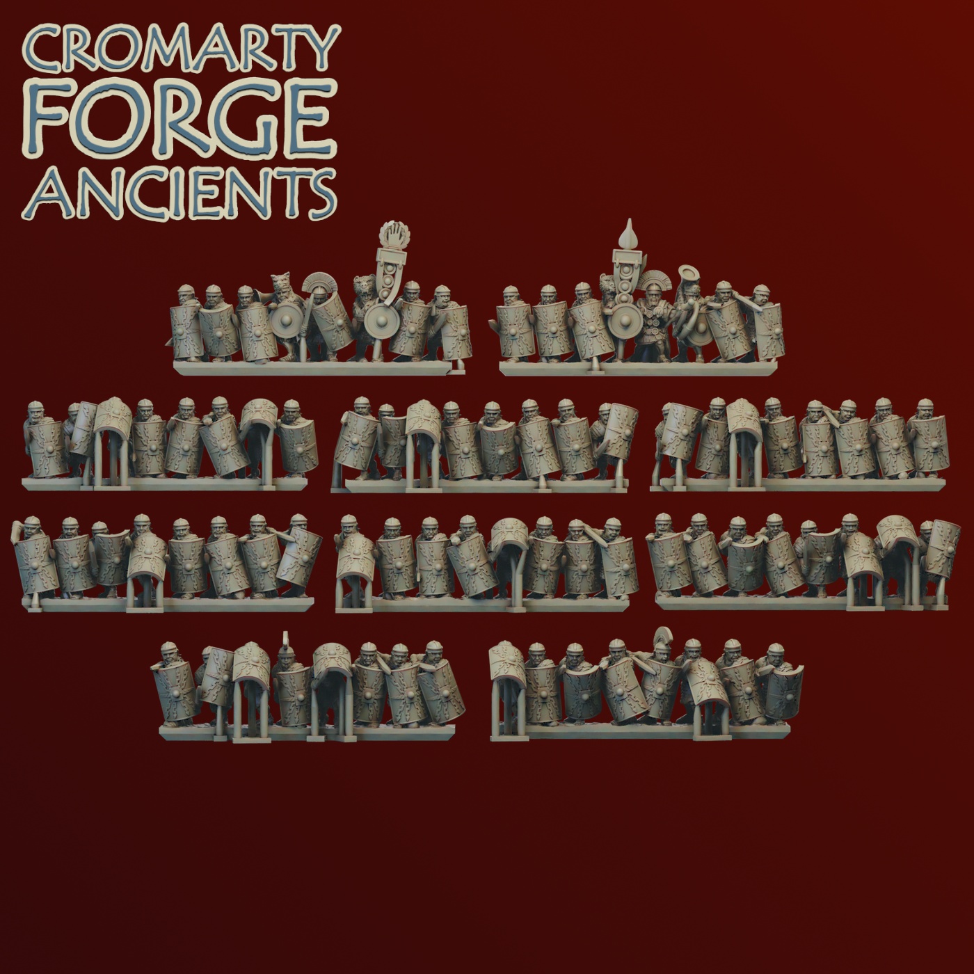 10mm Imperial Romans: Legionaries Attacking - Image 2