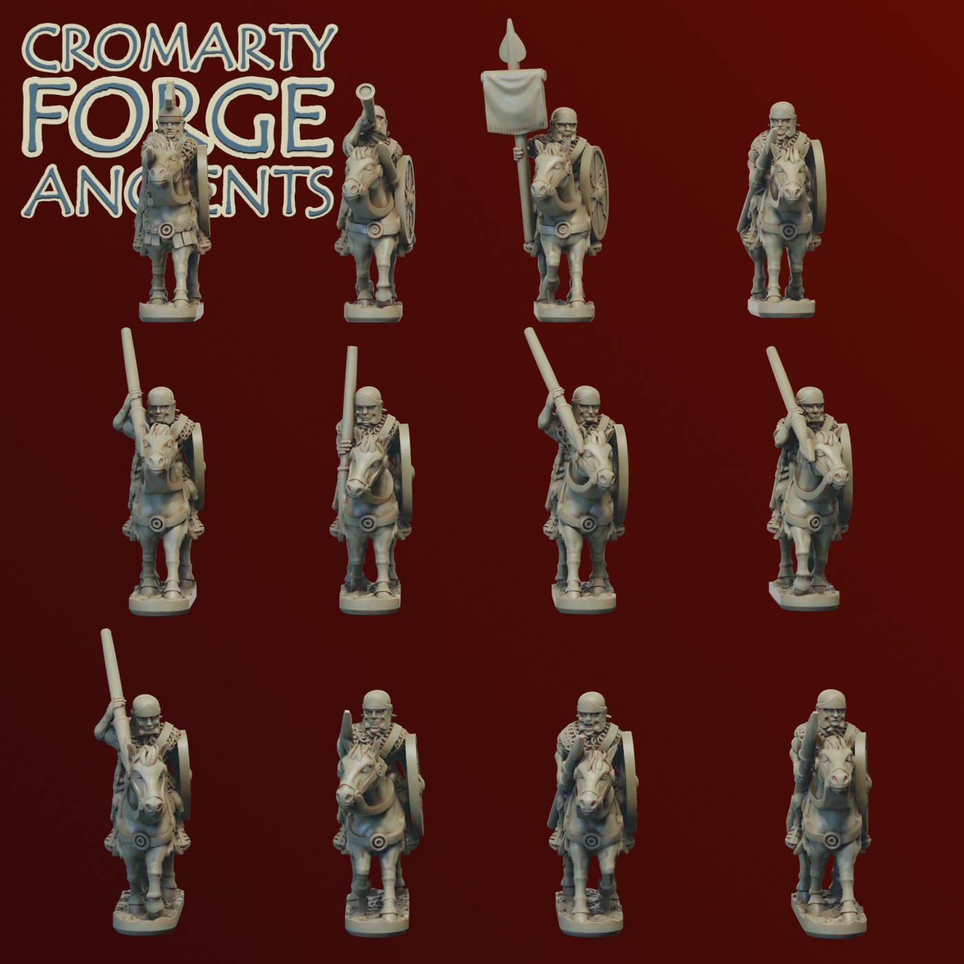 10mm Imperial Romans: Auxiliary Cavalry - Image 12
