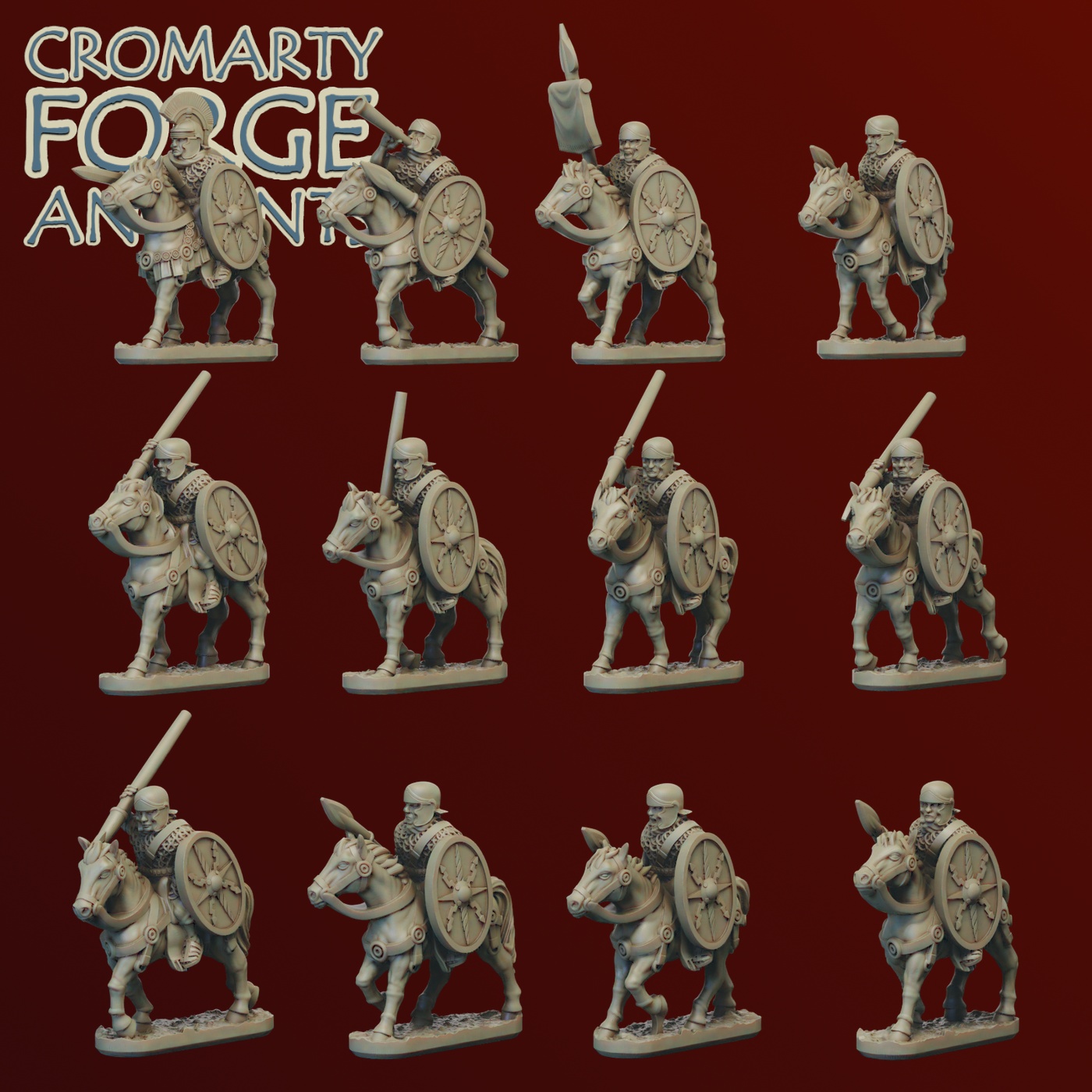 10mm Imperial Romans: Auxiliary Cavalry - Image 11