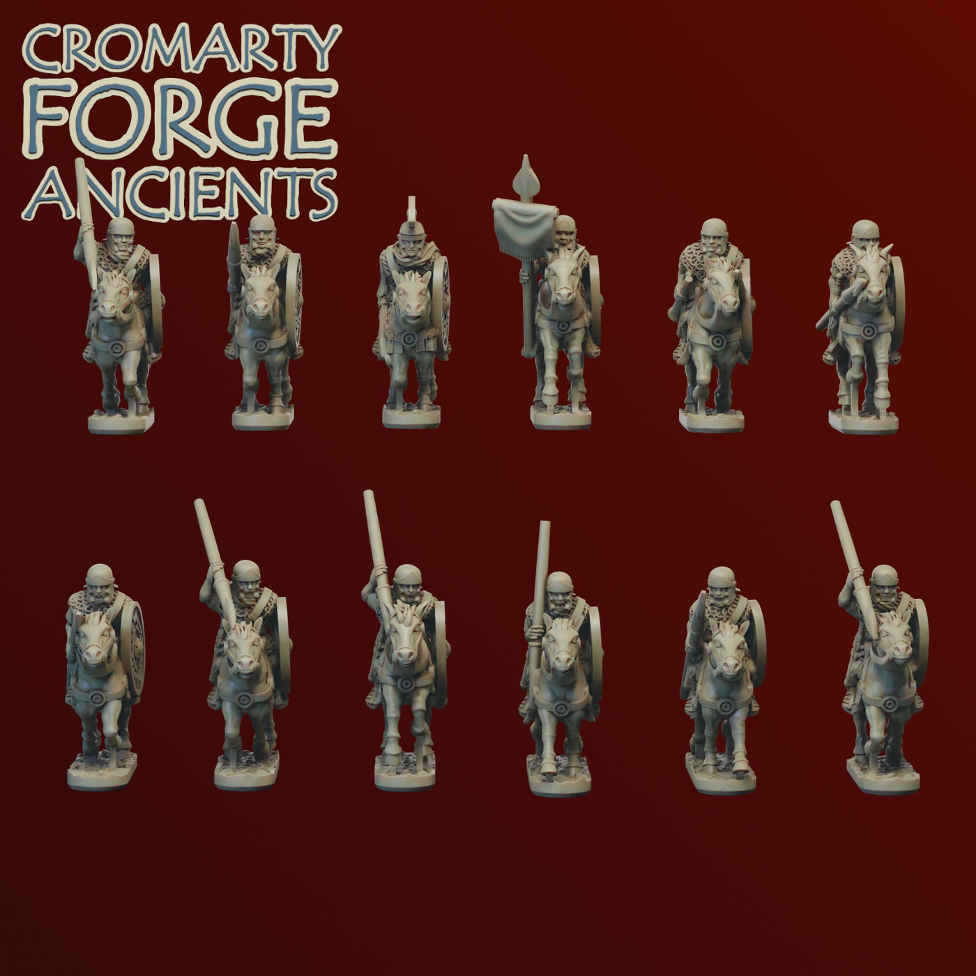 10mm Imperial Romans: Auxiliary Cavalry - Image 9