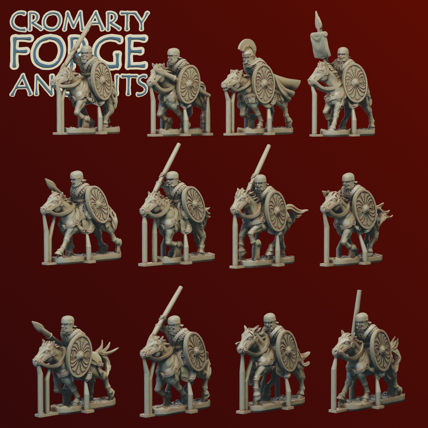 10mm Imperial Romans: Auxiliary Cavalry - Image 6