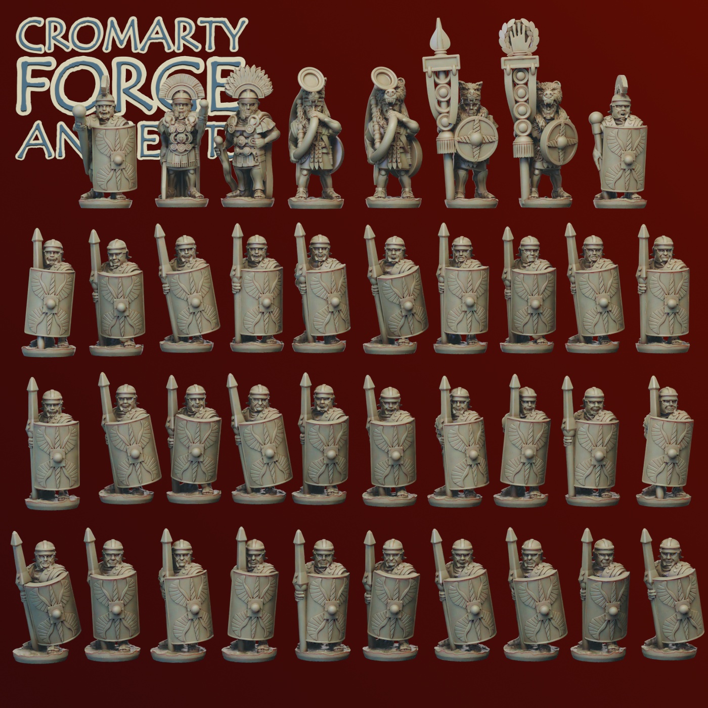 10mm Imperial Romans: Legionaries - Image 3