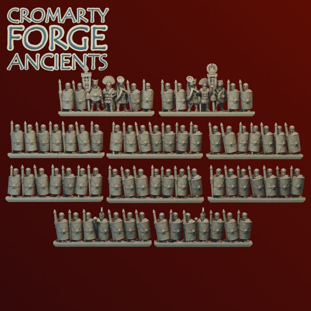 10mm Imperial Romans: Legionaries