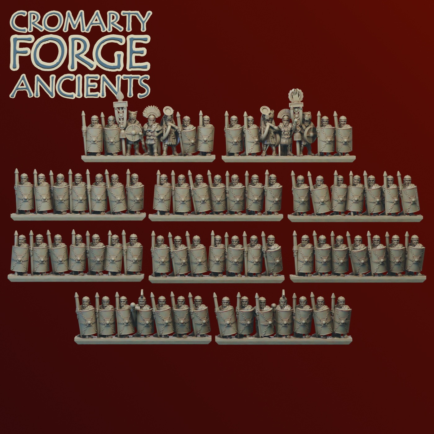 10mm Imperial Romans: Legionaries