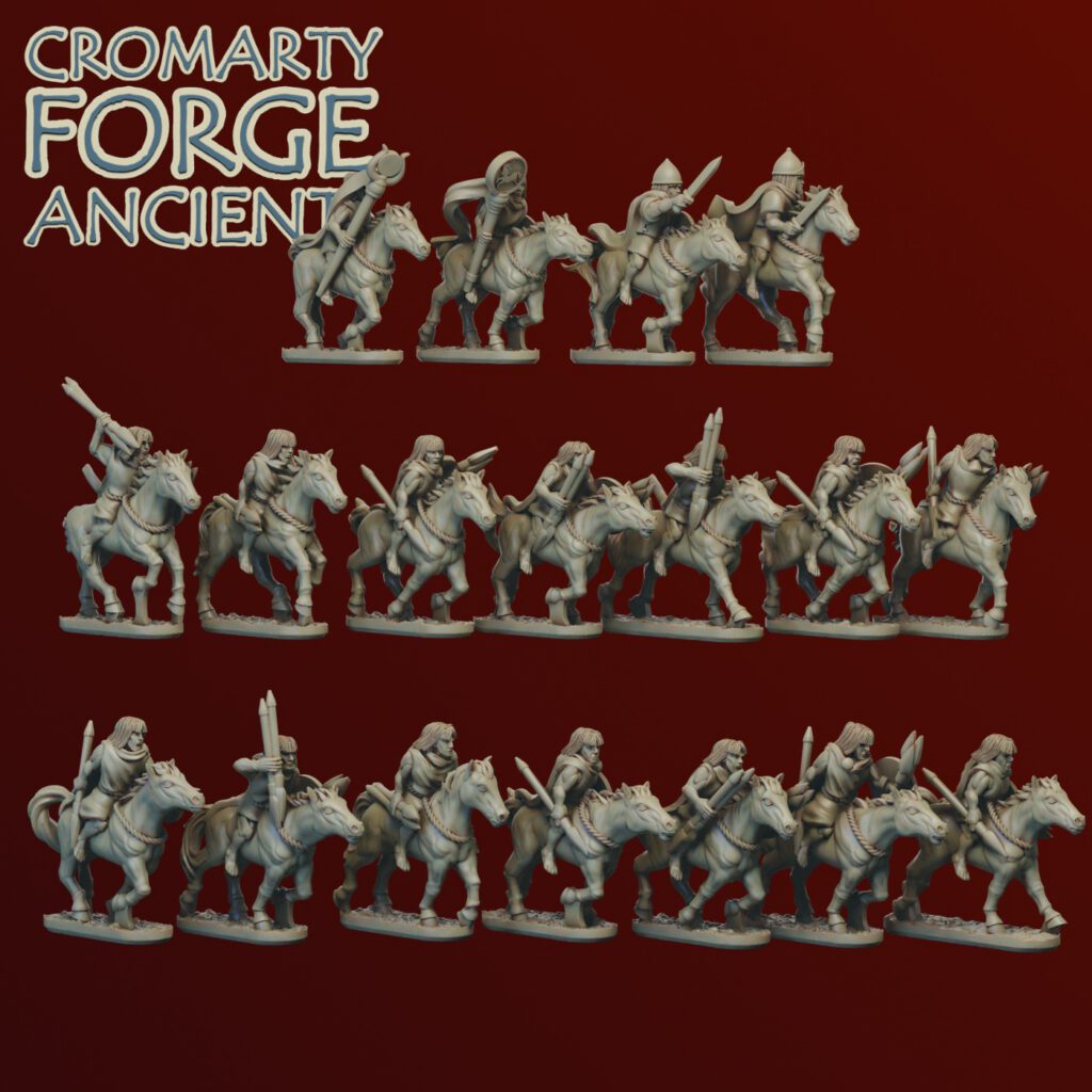 10mm Imperial Romans: Numidian Cavalry