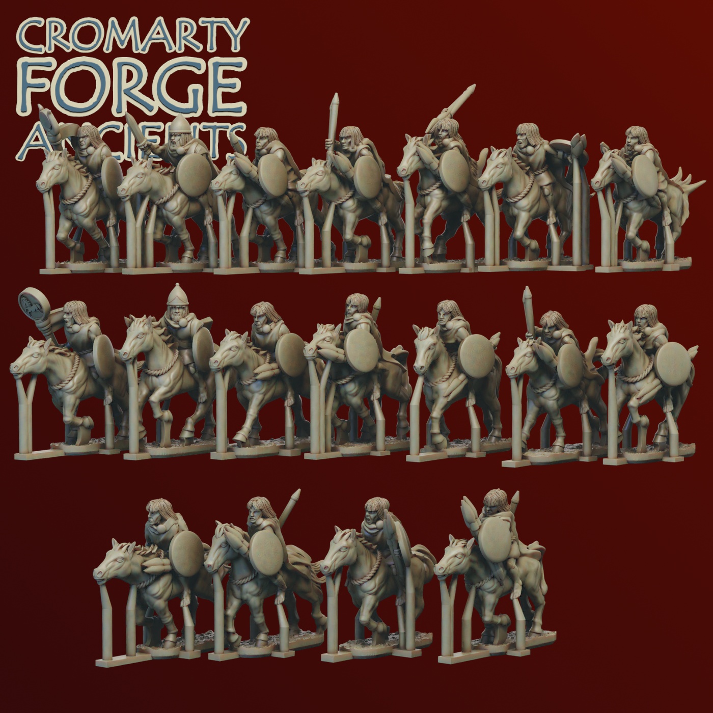 10mm Imperial Romans: Auxiliary Cavalry - Image 3