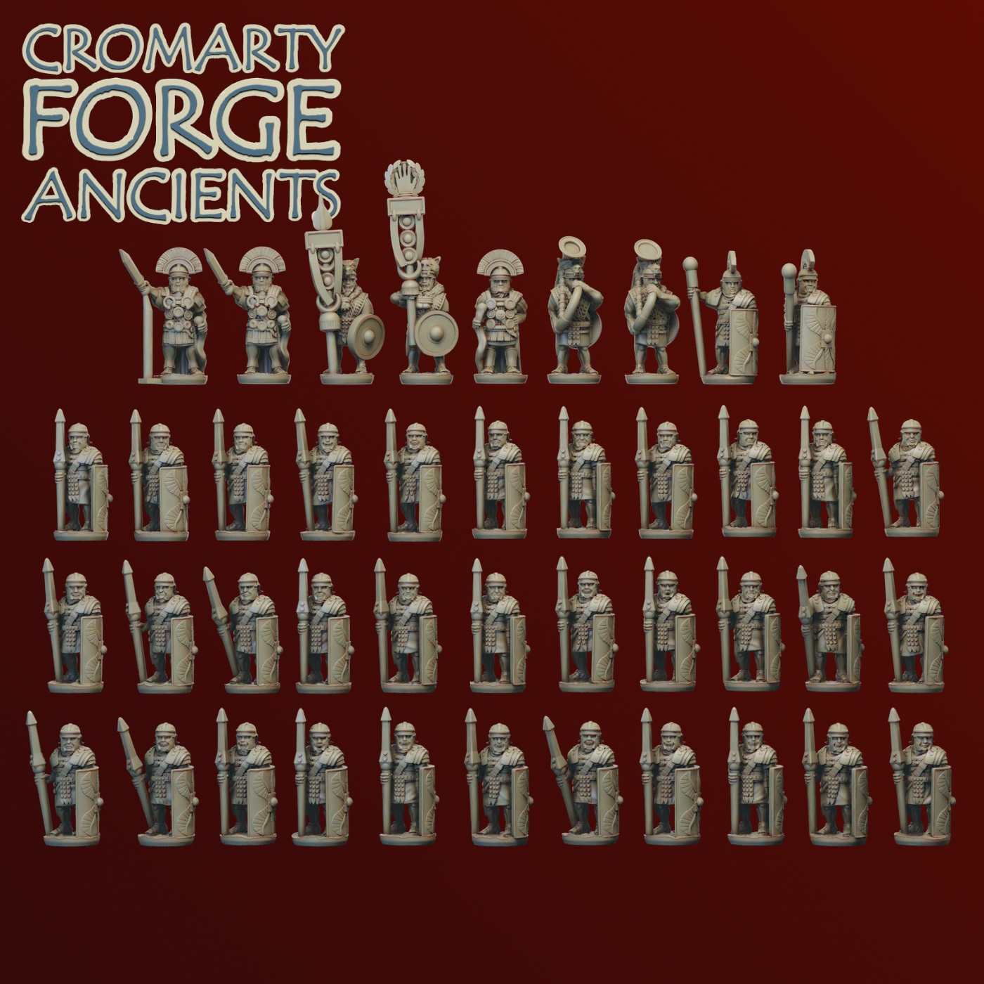 10mm Imperial Romans: Legionaries Ready - Image 2