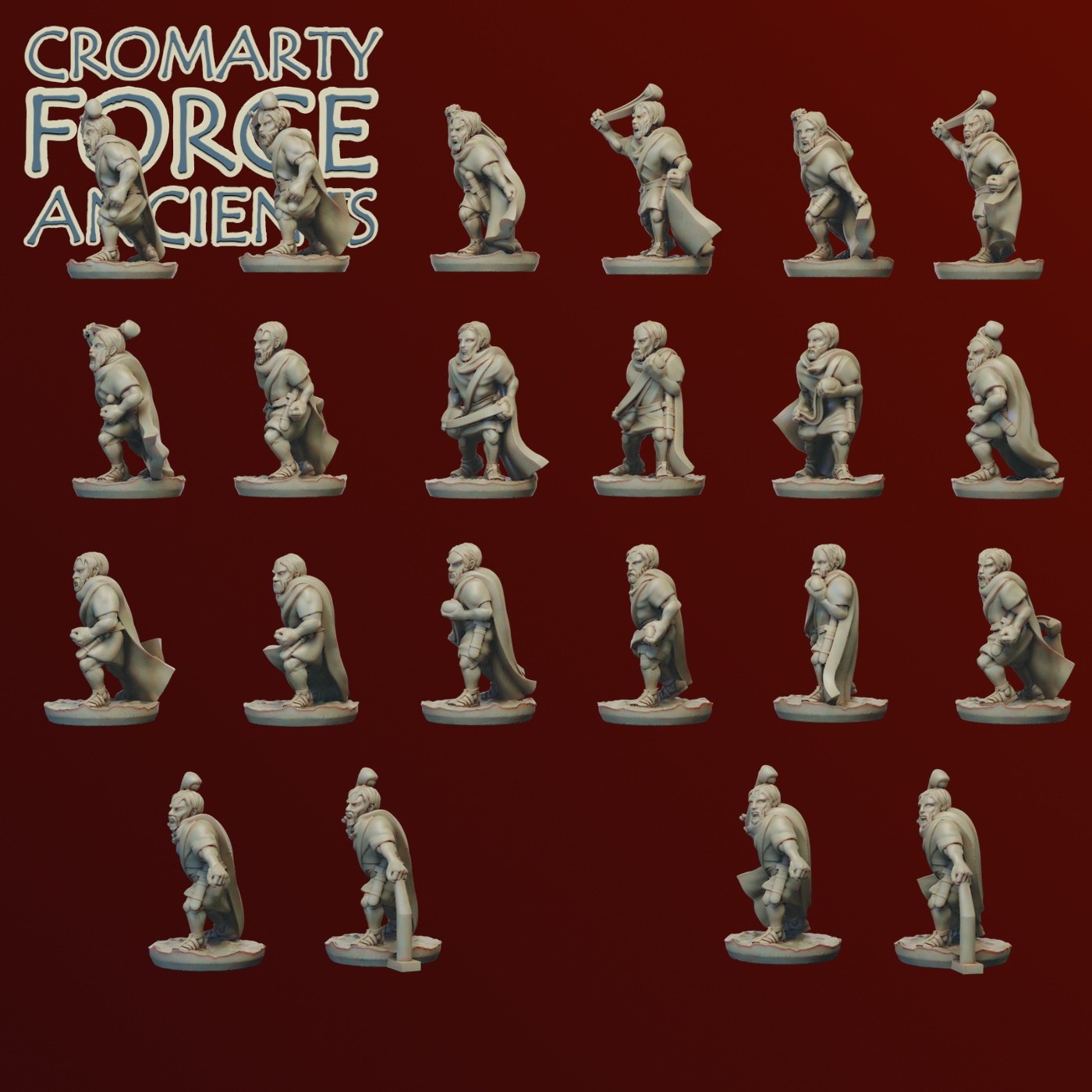 10mm Imperial Romans: Slingers - Image 2