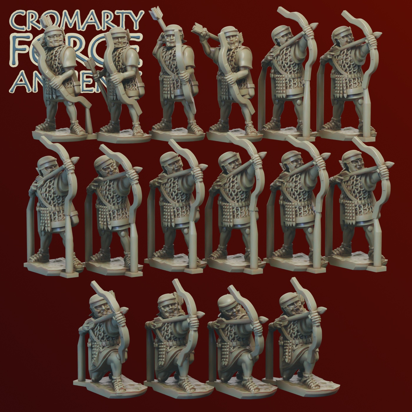 15mm Imperial Romans: Archers - Image 3