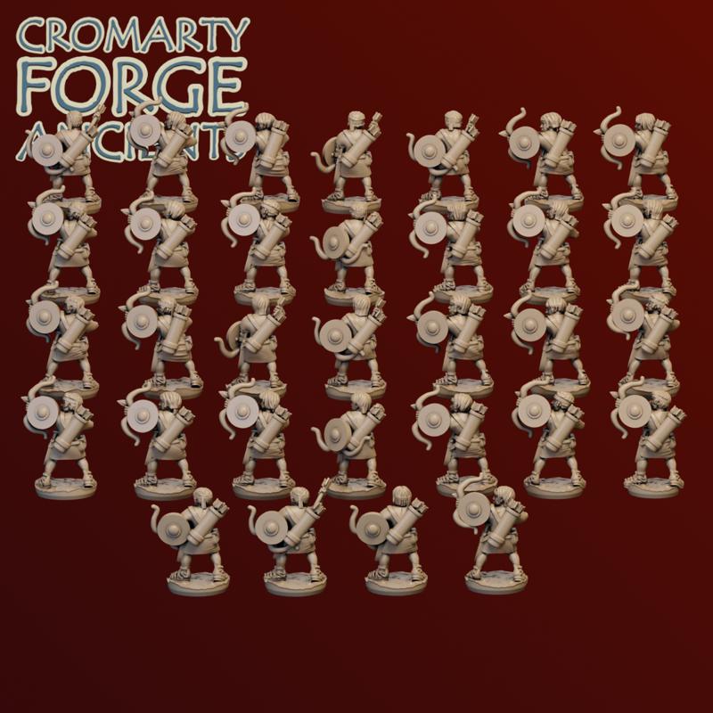 10mm Late Republic Romans - Cretan archers - Image 4