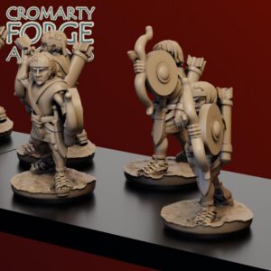 10mm Late Republic Romans - Cretan archers