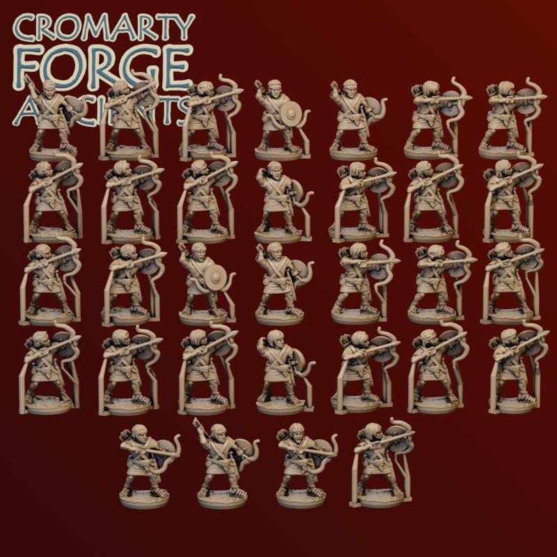10mm Late Republic Romans - Cretan archers - Image 2