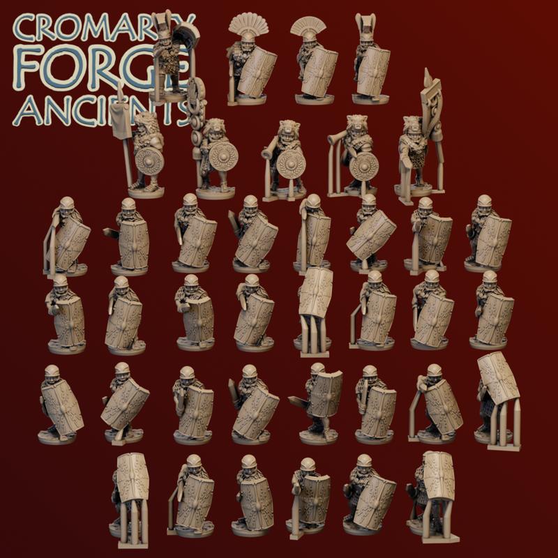 10mm Late Republic Romans - Legion Attacking - Image 3