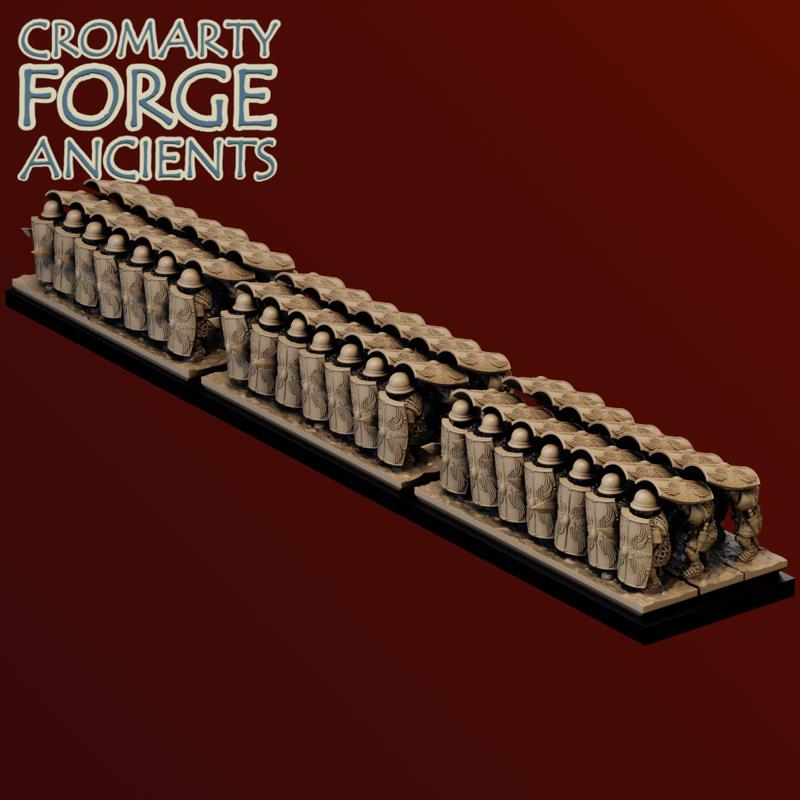 10mm Late Republic Romans - Testudo - Image 5