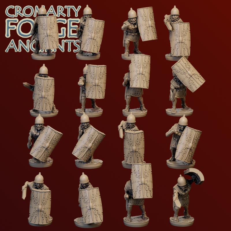 15mm Late Republic Romans - Legion Attacking - Image 6