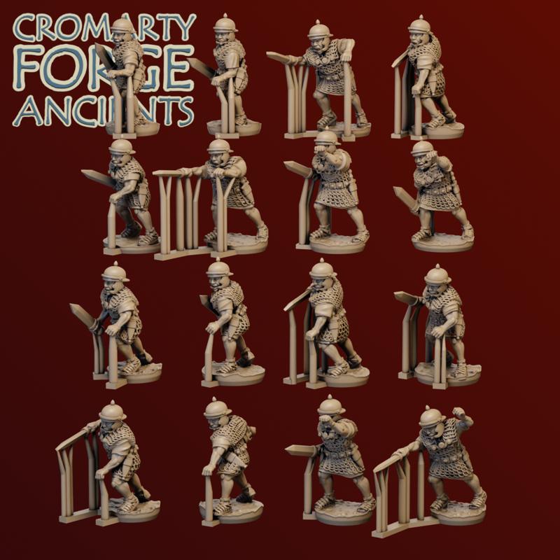 15mm Late Republic Romans - Legion Attacking - Image 2
