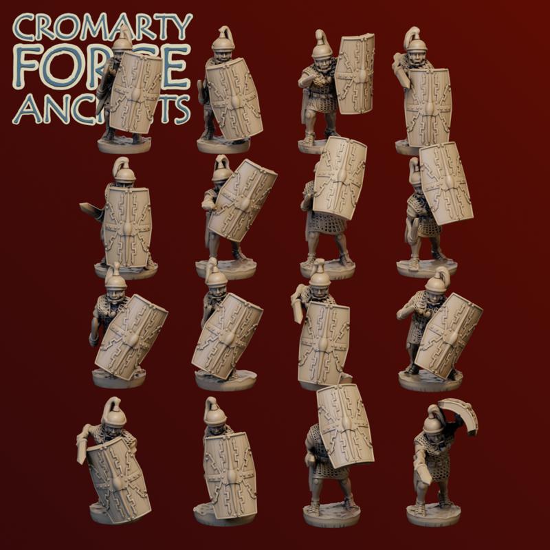 15mm Late Republic Romans - Legion Attacking - Image 3