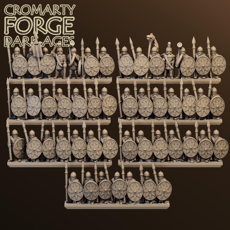 10mm Late Imperial Roman Legionaries - Image 4