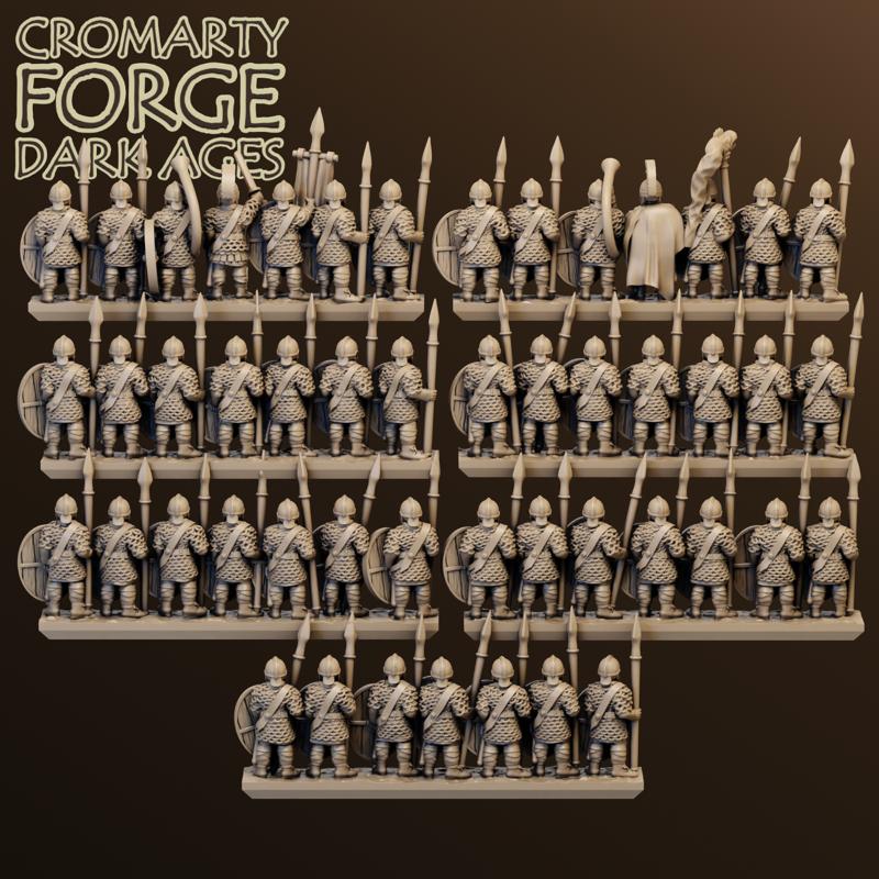 10mm Late Imperial Roman Legionaries - Image 2