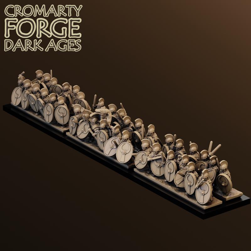 10mm Late Imperial Roman Palatina Attacking - Image 2