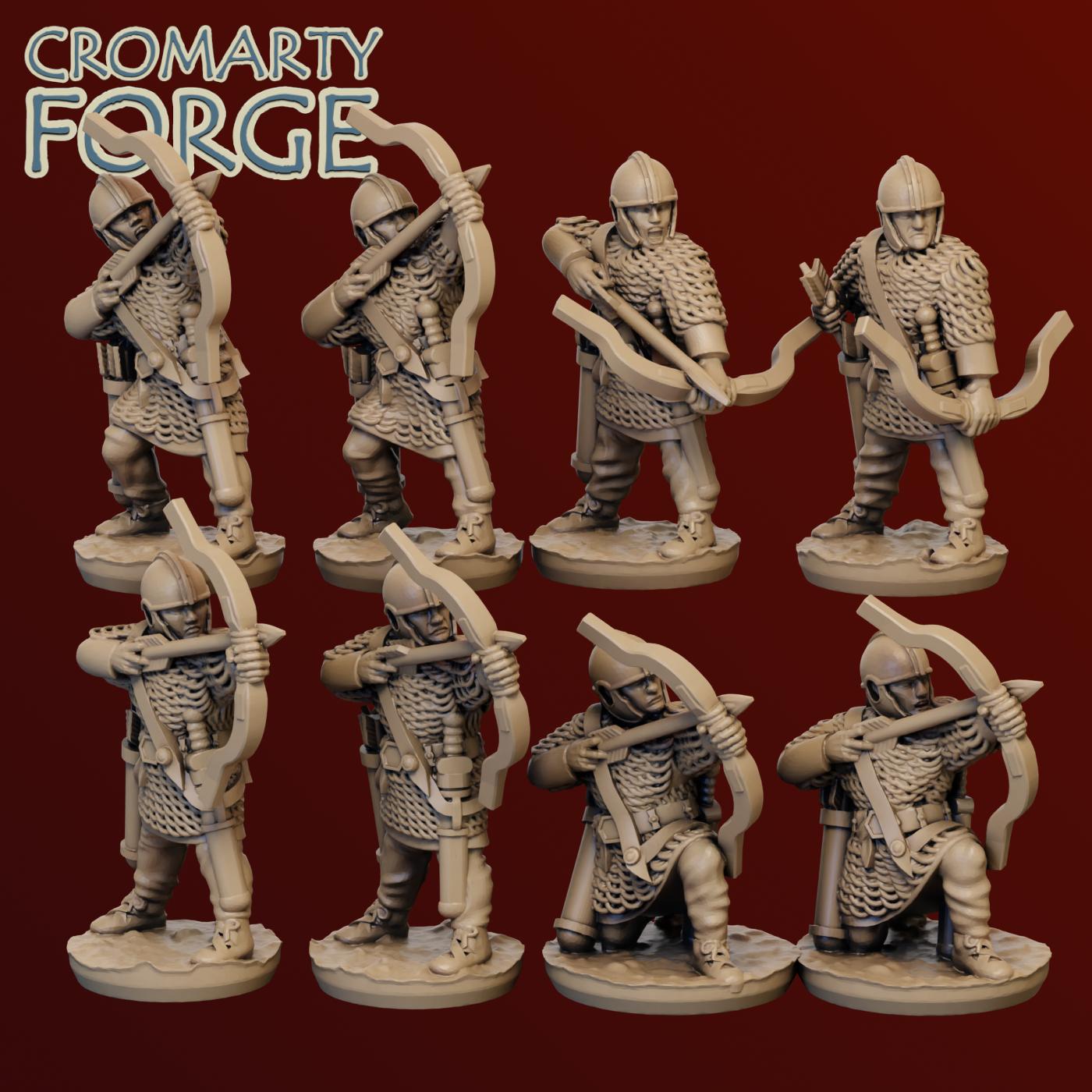 15mm Late Imperial Roman Archers Armoured - Image 5