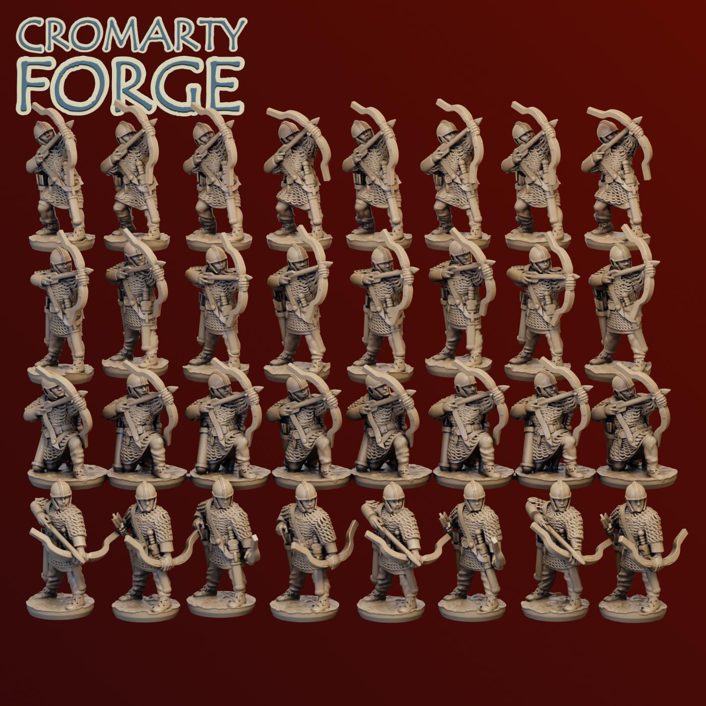 15mm Late Imperial Roman Archers Armoured - Image 3