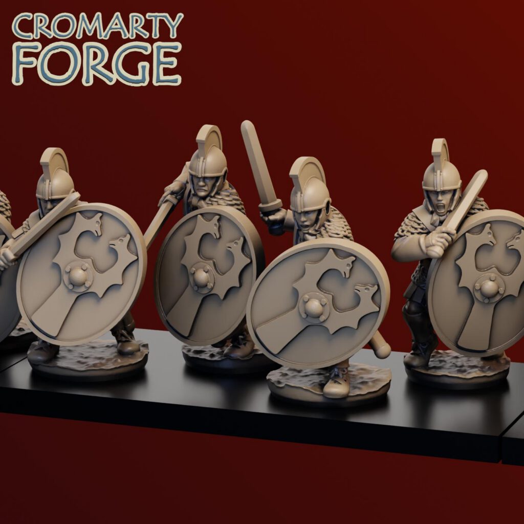 15mm Late Imperial Roman Palatine Attacking