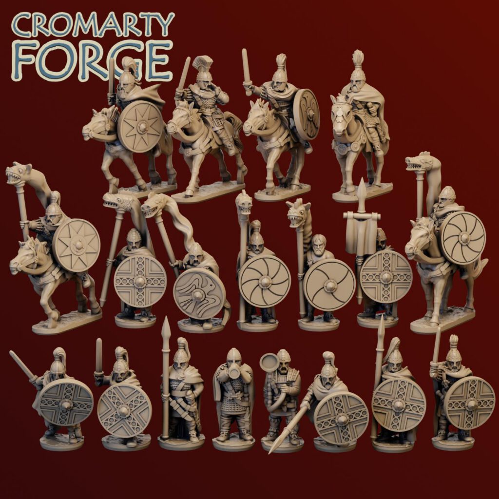 15mm Late Imperial Roman Command