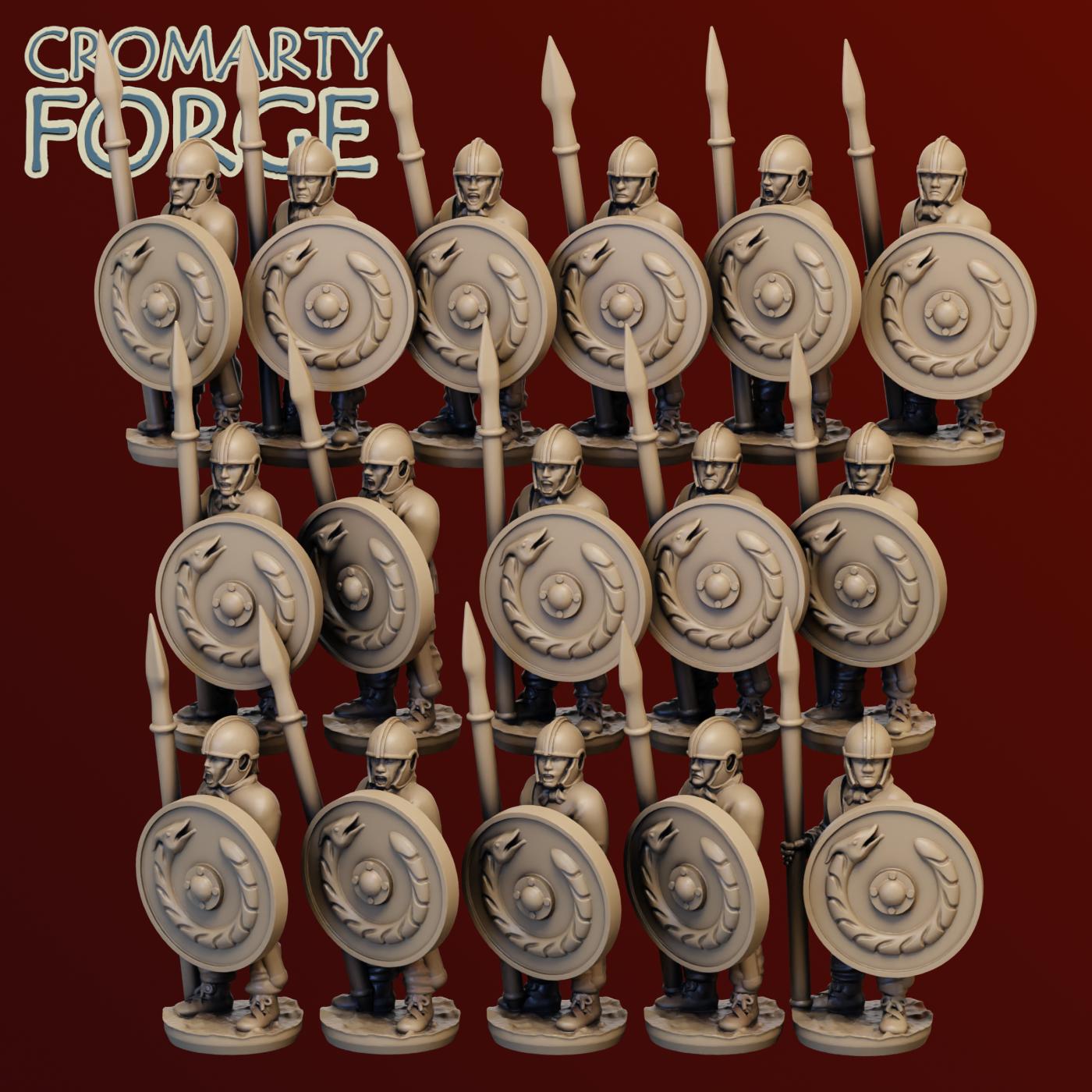 15mm Late Imperial Roman Unarmored Infantry - Image 6