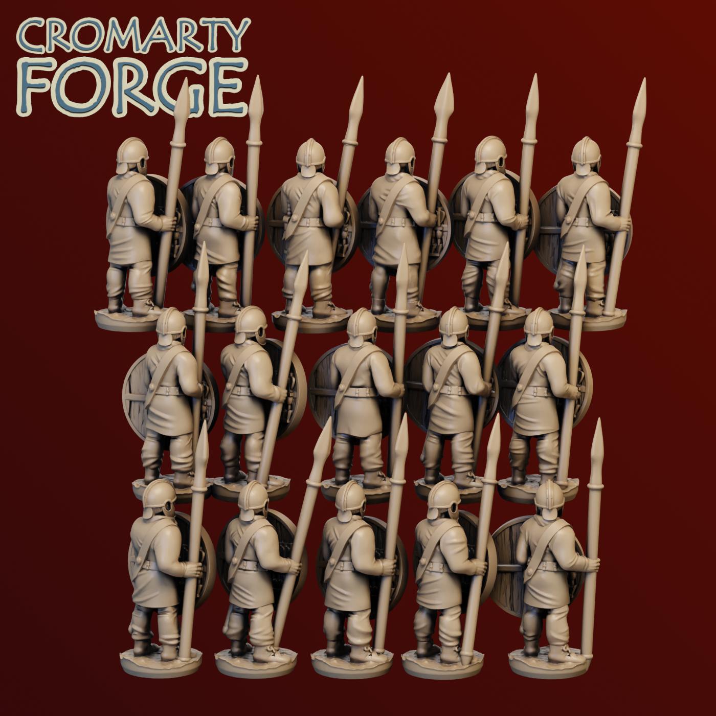 15mm Late Imperial Roman Unarmored Infantry - Image 3