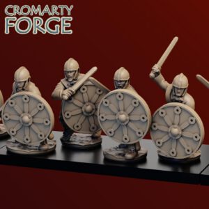 15mm Late Imperial Roman Unarmored Infantry Attacking