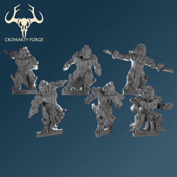 32mm Lizardmen: Football Team - Image 5