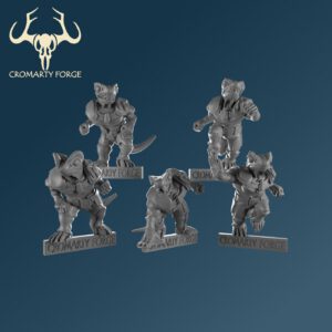 32mm Lizardmen: Football Team