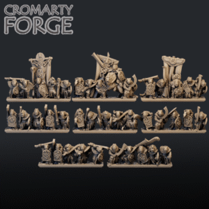 10mm Lizardmen: Mastix Warriors