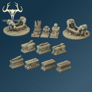 Scenery 10mm: Magic Items (for resin printing)