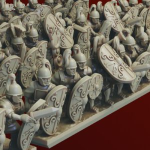 10mm Mid Republic Romans: Hastati Attack