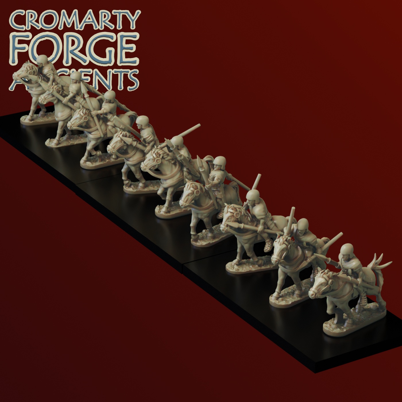 10mm Ancient Era Allies: Spanish Light Cavalry - Image 3