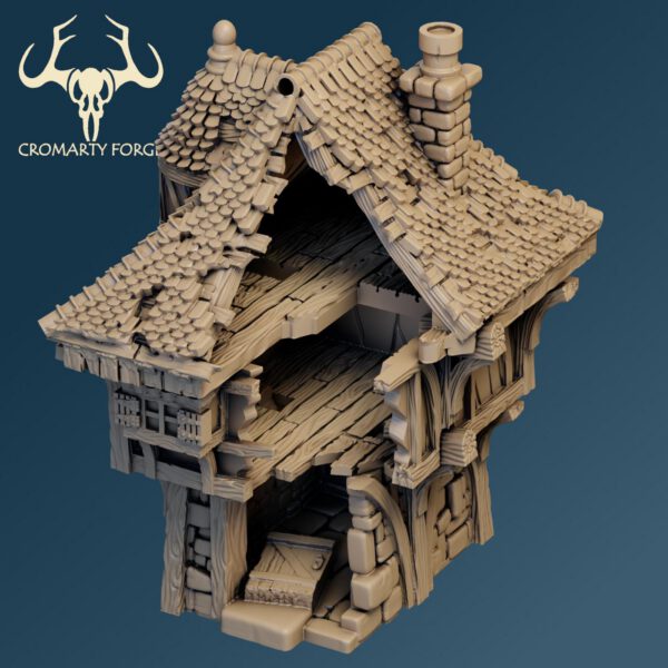 Scenery 10mm: Plethora of houses! (designed for Resin Printing) - Image 3