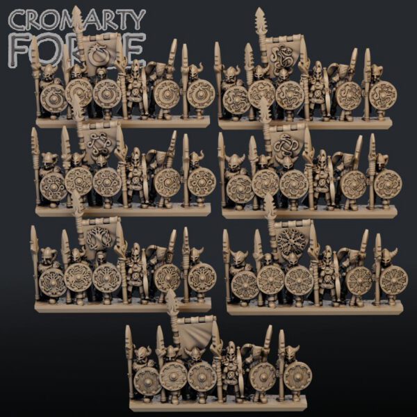 10mm Undead Norse Bondsmen - Image 5