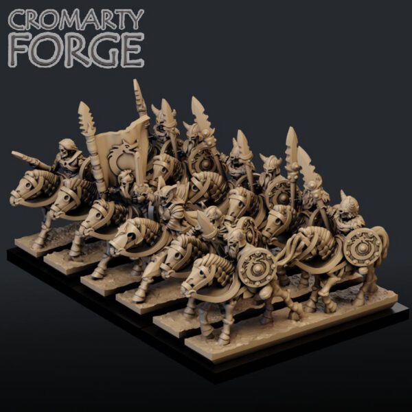 10mm Undead Norse Cavalry - Image 5