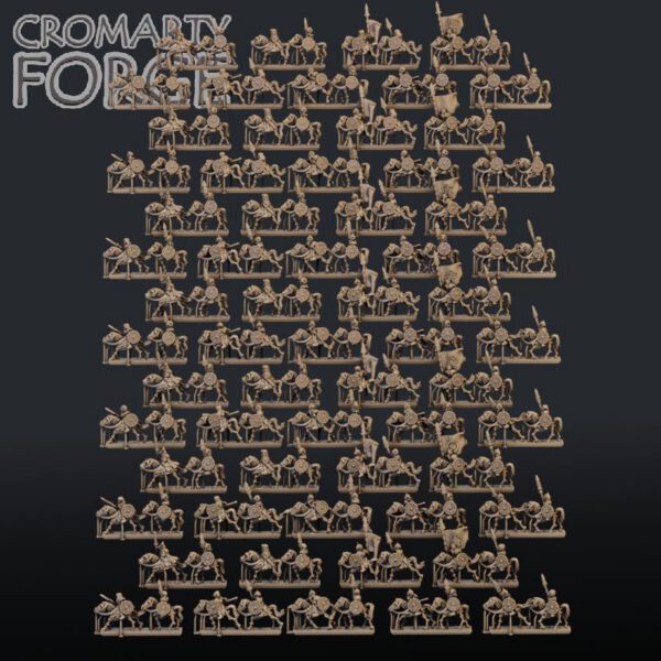 10mm Undead Norse Cavalry - Image 4