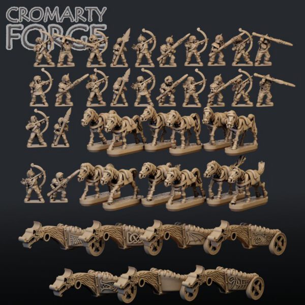 10mm Undead Norse Chariots - Image 2