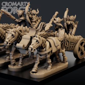 10mm Undead Norse Chariots