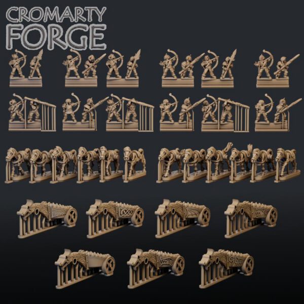 10mm Undead Norse Chariots - Image 3
