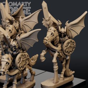 10mm Undead Norse Valkyries