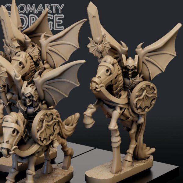 10mm Undead Norse Valkyries