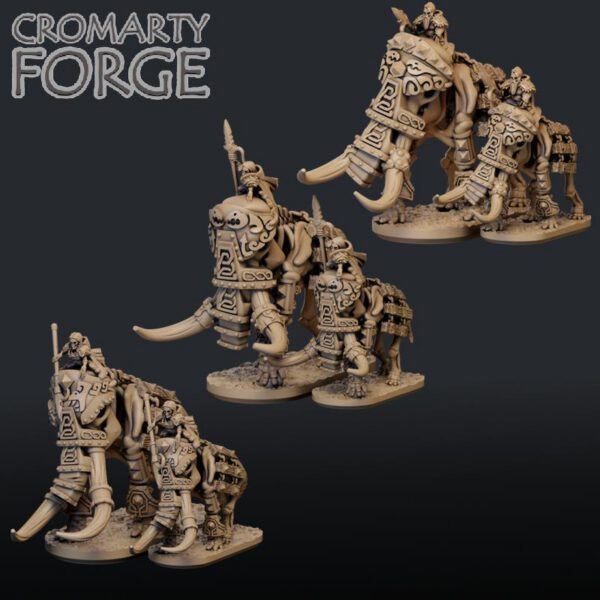 10mm Undead Norse Mammoths - Image 5