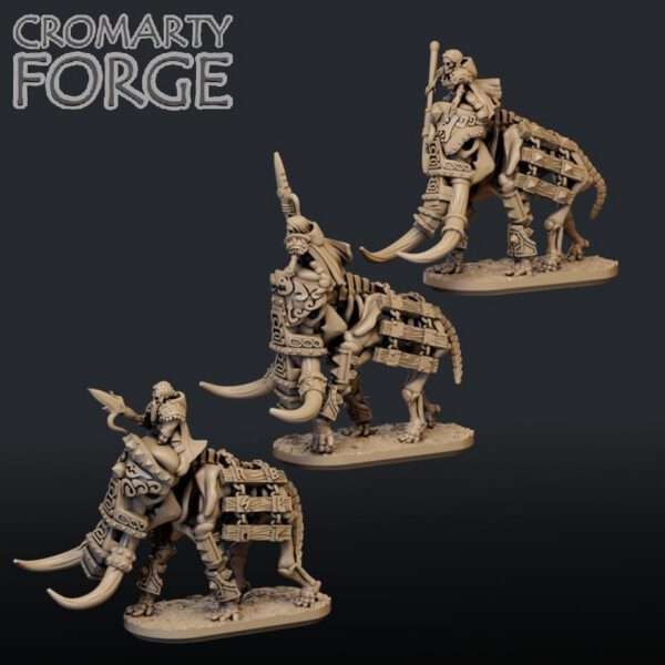 10mm Undead Norse Mammoths - Image 4