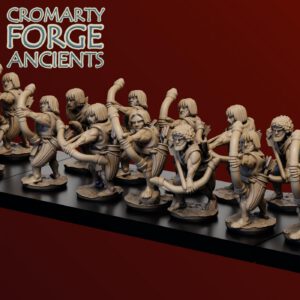 10mm Numidians: Skirmishers (Archers and Slingers)