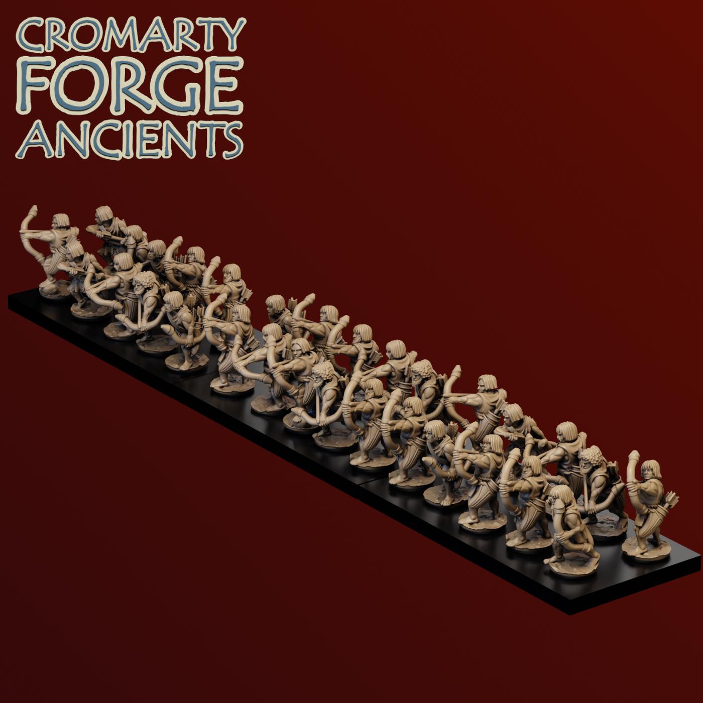 10mm Numidians: Skirmishers (Archers and Slingers) - Image 2